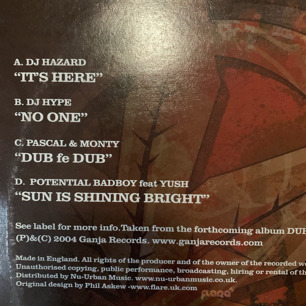 Dubplate Killaz DPK EP 2 DJ Hype DJ Hazard 4 Track 12inch Vinyl Double Pack