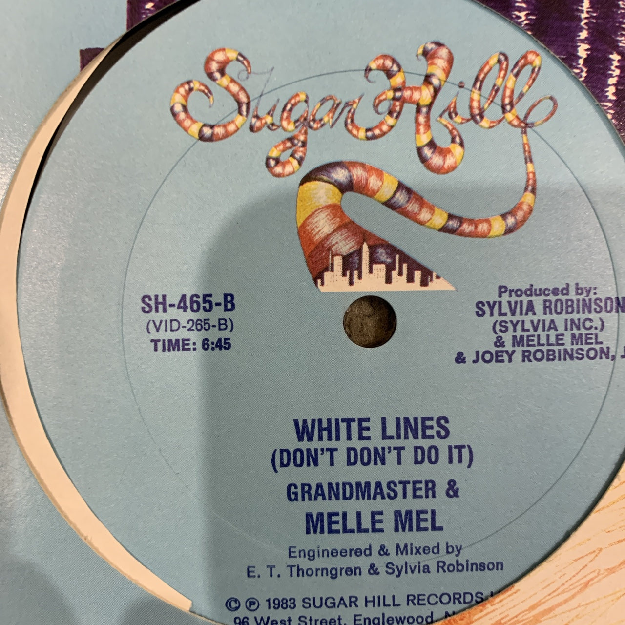 Grandmaster Flash “White Lines”