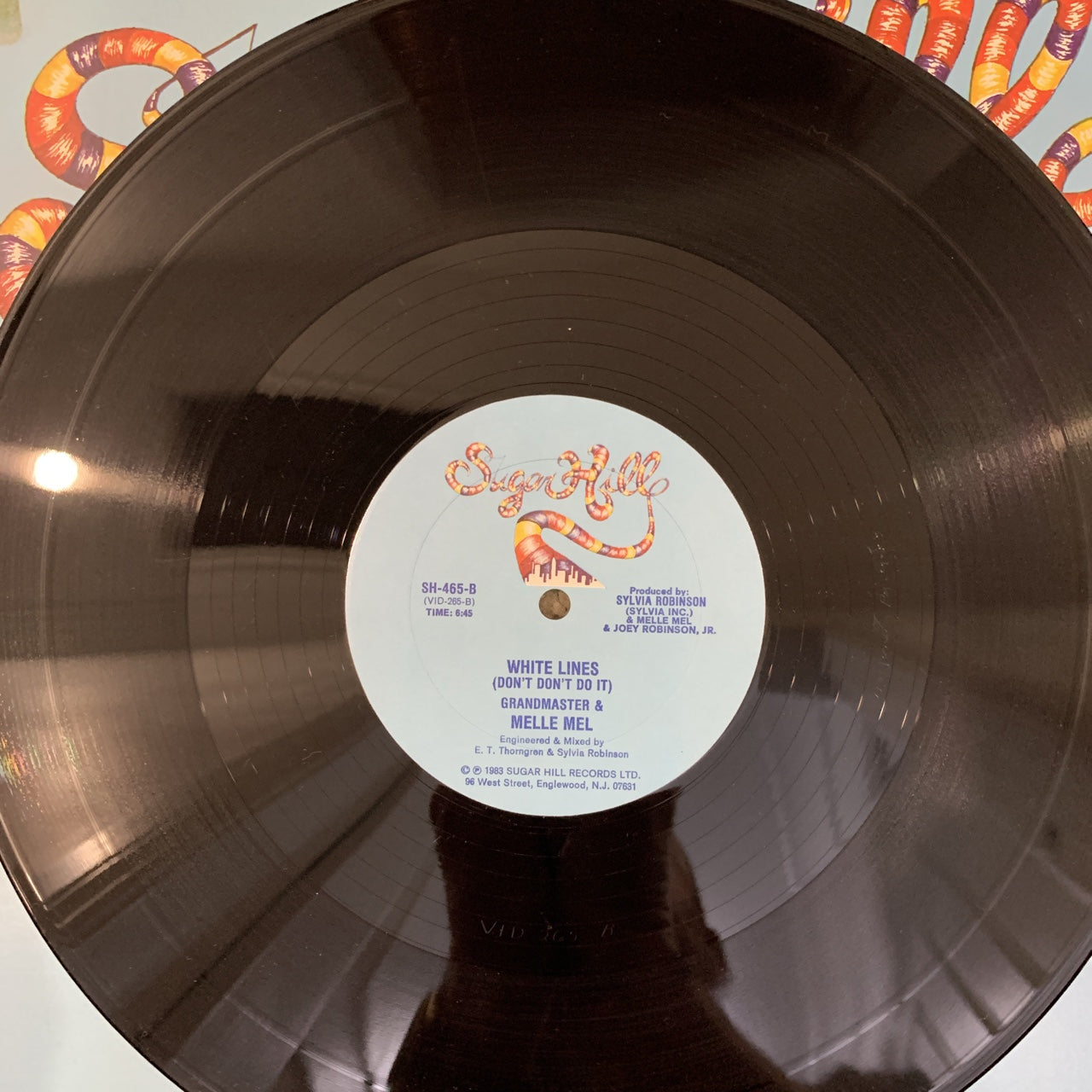 Grandmaster Flash “White Lines”