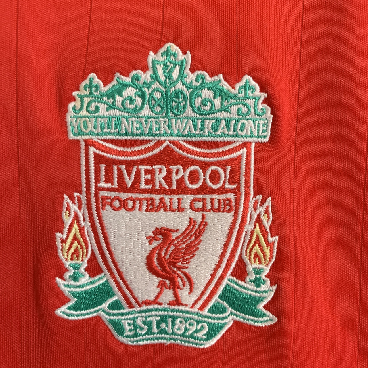 Vintage Liverpool FC Adidas Football Shirt Size Medium