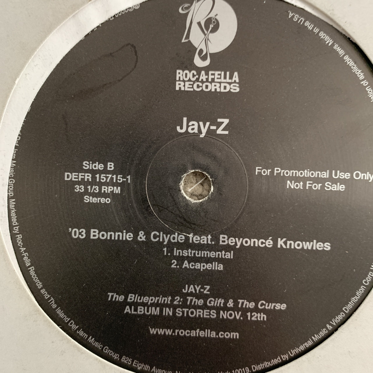 Jay Z “03 Bonnie & Clyde” Feat Beyoncé