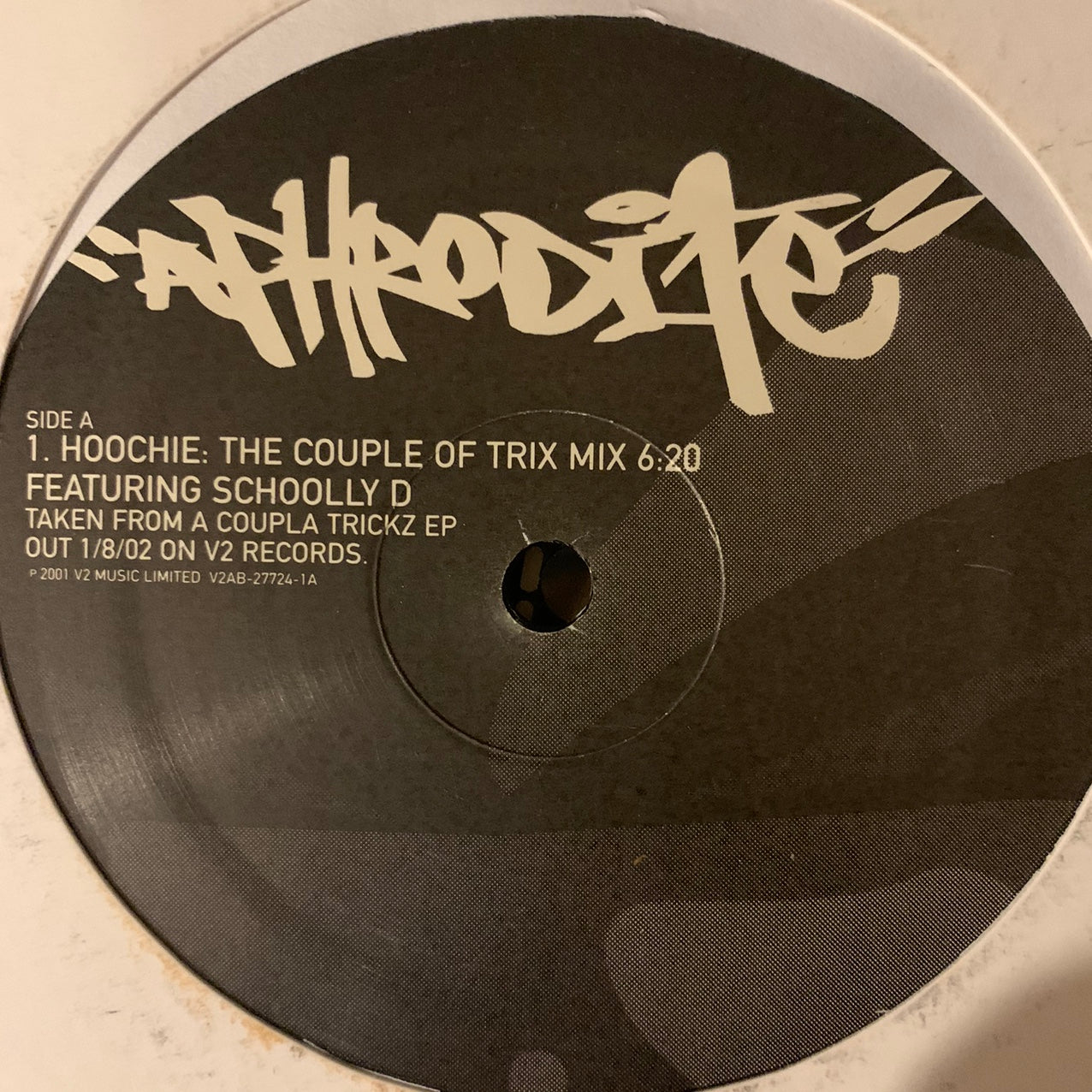 Aphrodite 12inch Vinyl Double Pack “Hoochie” Feat Schoolly D 8 Track 12inch Vinyl