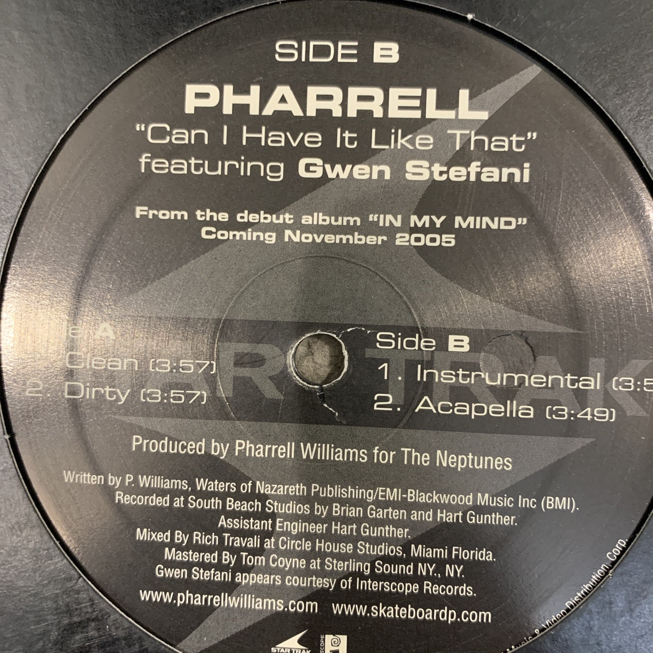 Pharrell Feat Gwen Stefani “Can I Have It Like That”