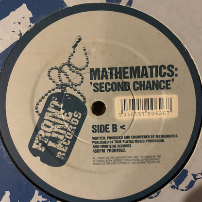 Mathematics “Fantasy” 2 Track 12inch Vinyl