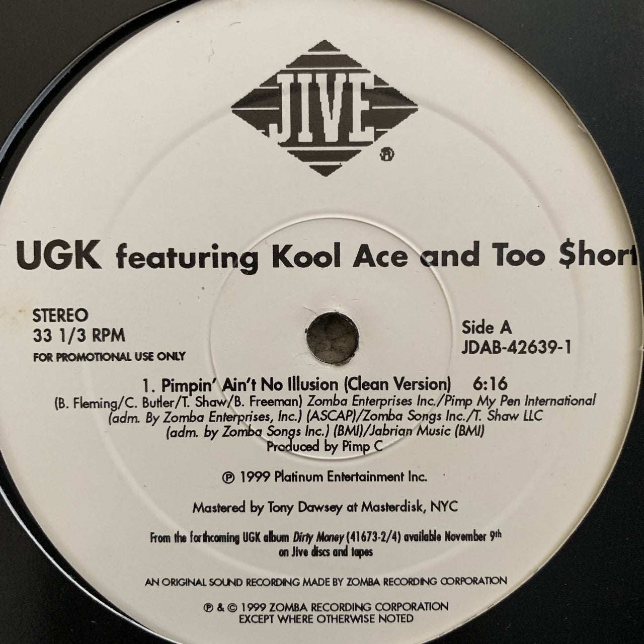 UGK “Pimpin’ Ain’t No Illusion” / “Belts to Match”
