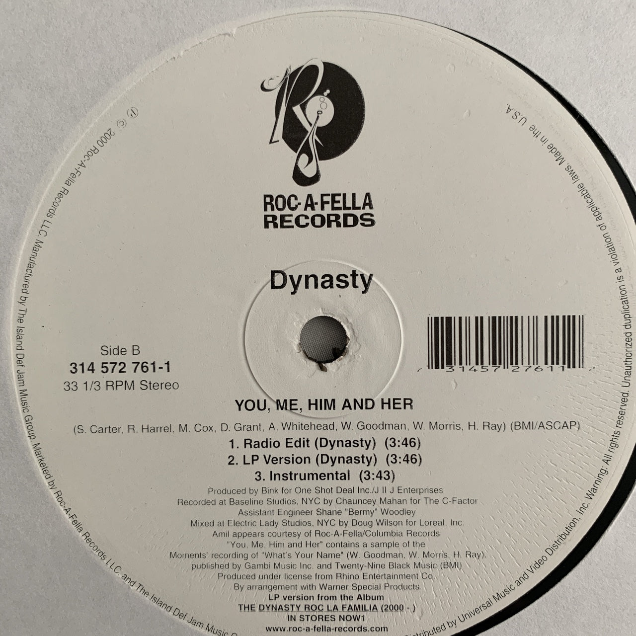 Jay Z “Change the Game” / Dynasty “You, Me Him, Her”
