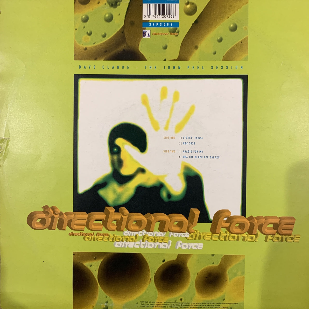 Dave Clarke “Directional Force” The John Peel Session,