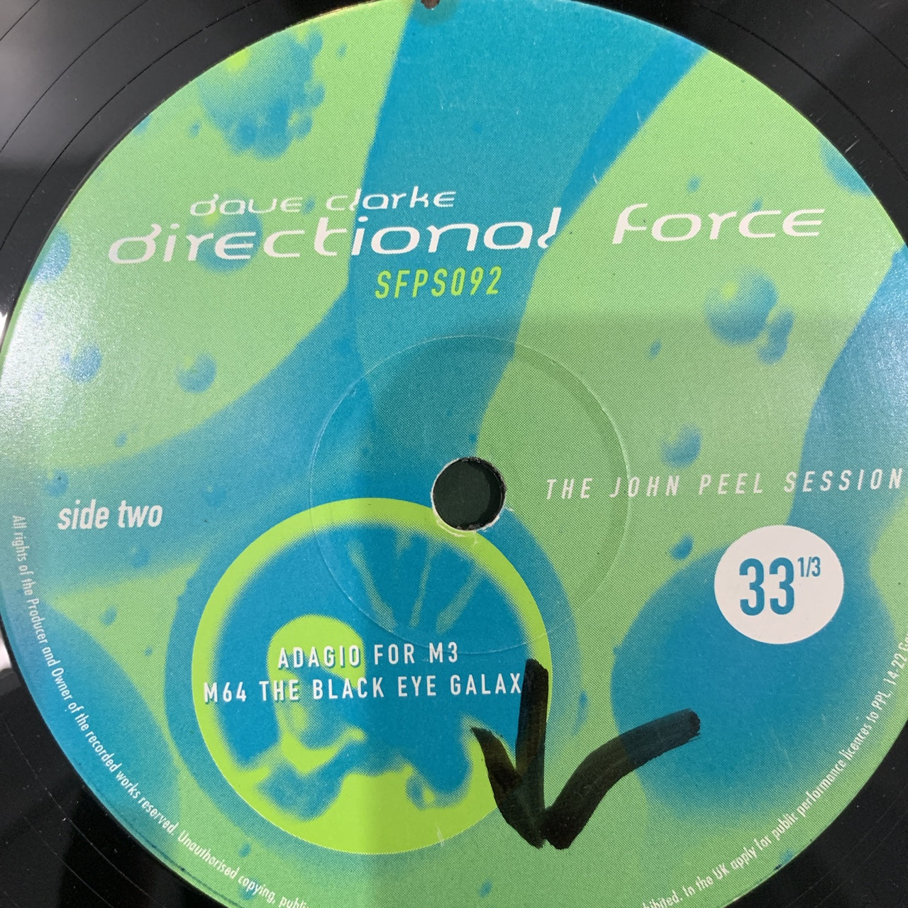 Dave Clarke “Directional Force” The John Peel Session,