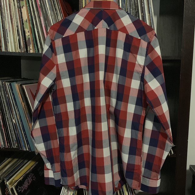 Ben Sherman Red Blue White Check Shirt