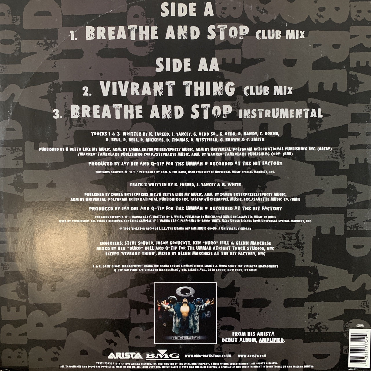 Q Tip “Breath And Stop”