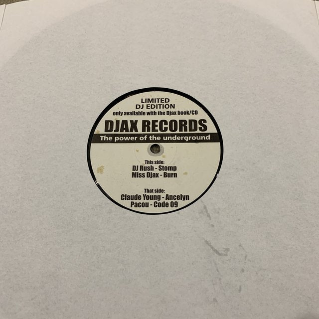DJAX Records DJ Rush “Stomp” / Miss Djax “Burn”