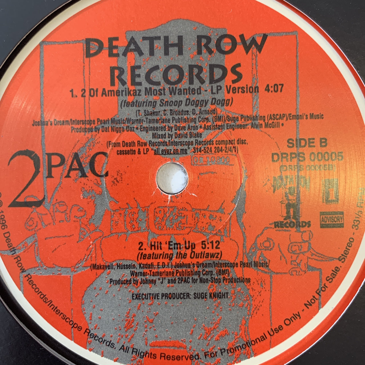 2Pac “How Do U Want It” / “California Love” / “How Do U Want It” / “2 of Amerikaz Most Wanted / “Hit Em Up”