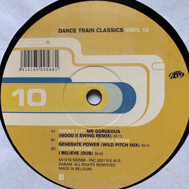 Dance Train Classics Vol 10 Feat Smoke City, Photon INC, Celvin Rotana