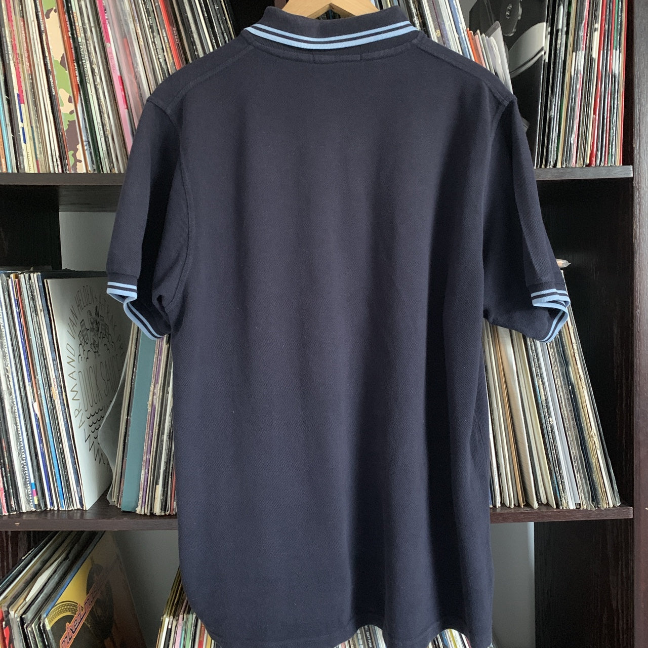 Fred Perry Vintage 100% Cotton Pique Polo Shirt Size Medium 42”
