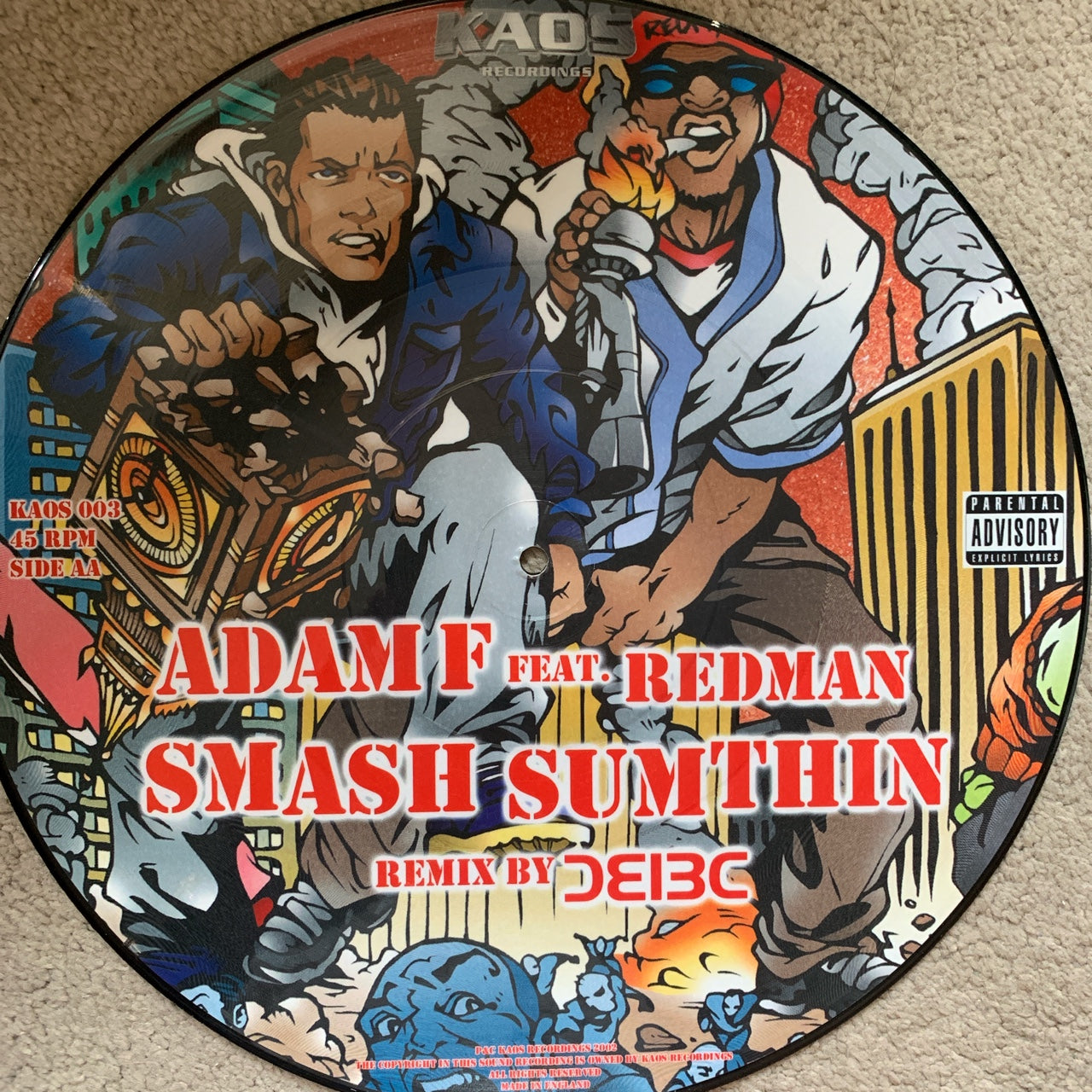 Adam F Feat Redman “Smash Sumthin” Roni Size Remix