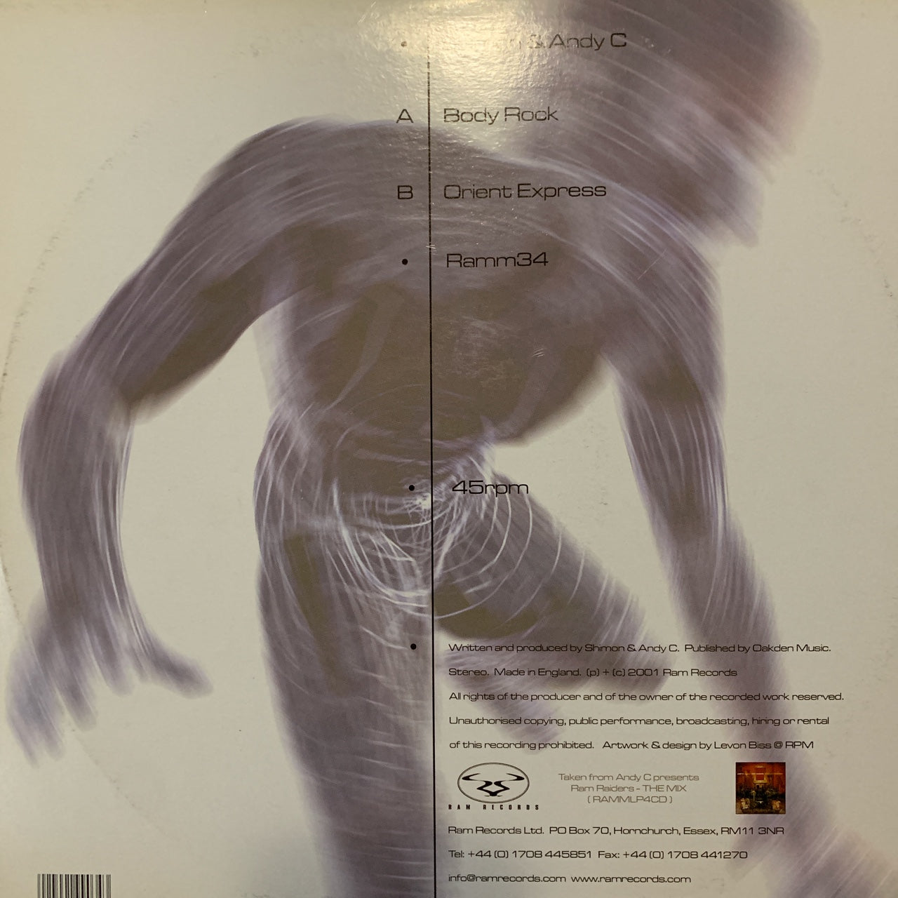 Shimon & Andy C “Body Rock” / “Orient Express”