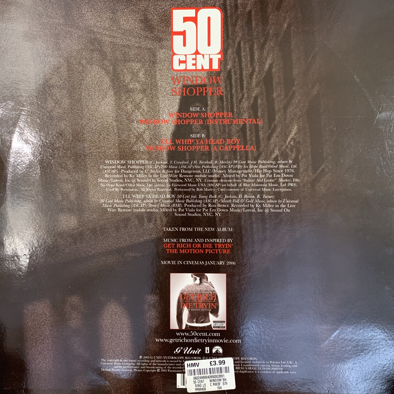 50 Cent “Window Shopper”
