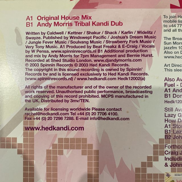 Hed Kandi Sampler Fuel “Do 4 Love”
