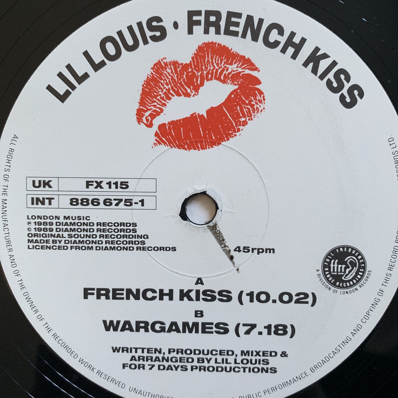 Lil Louis “French Kiss” / “Wargames”