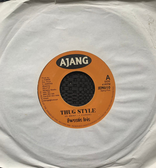 Sweetie Irie “Thug Style” / Version 2 Track 7inch Vinyl