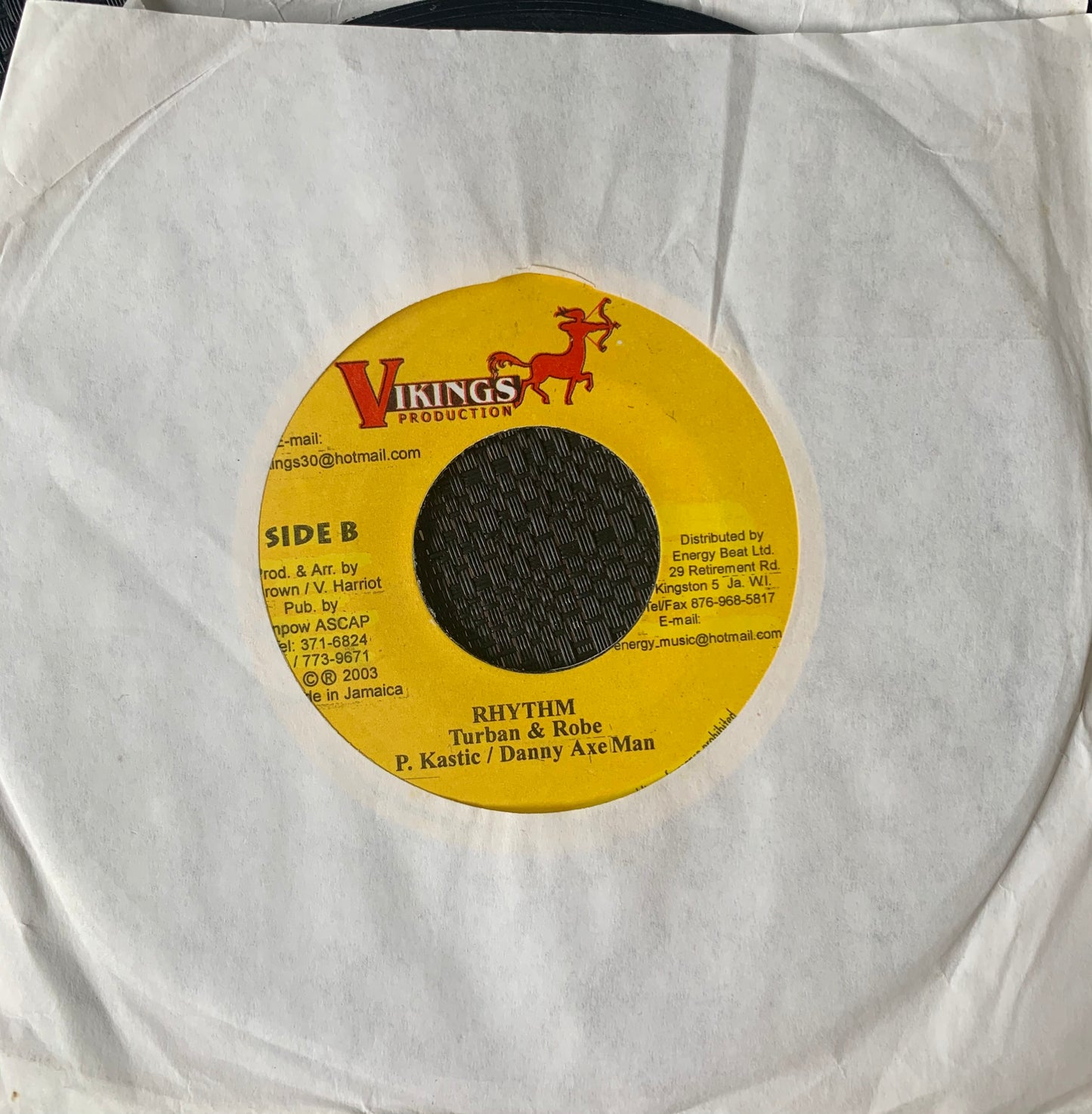 Vybz Kartel “Mek Life” 2 Track 7inch Vinyl