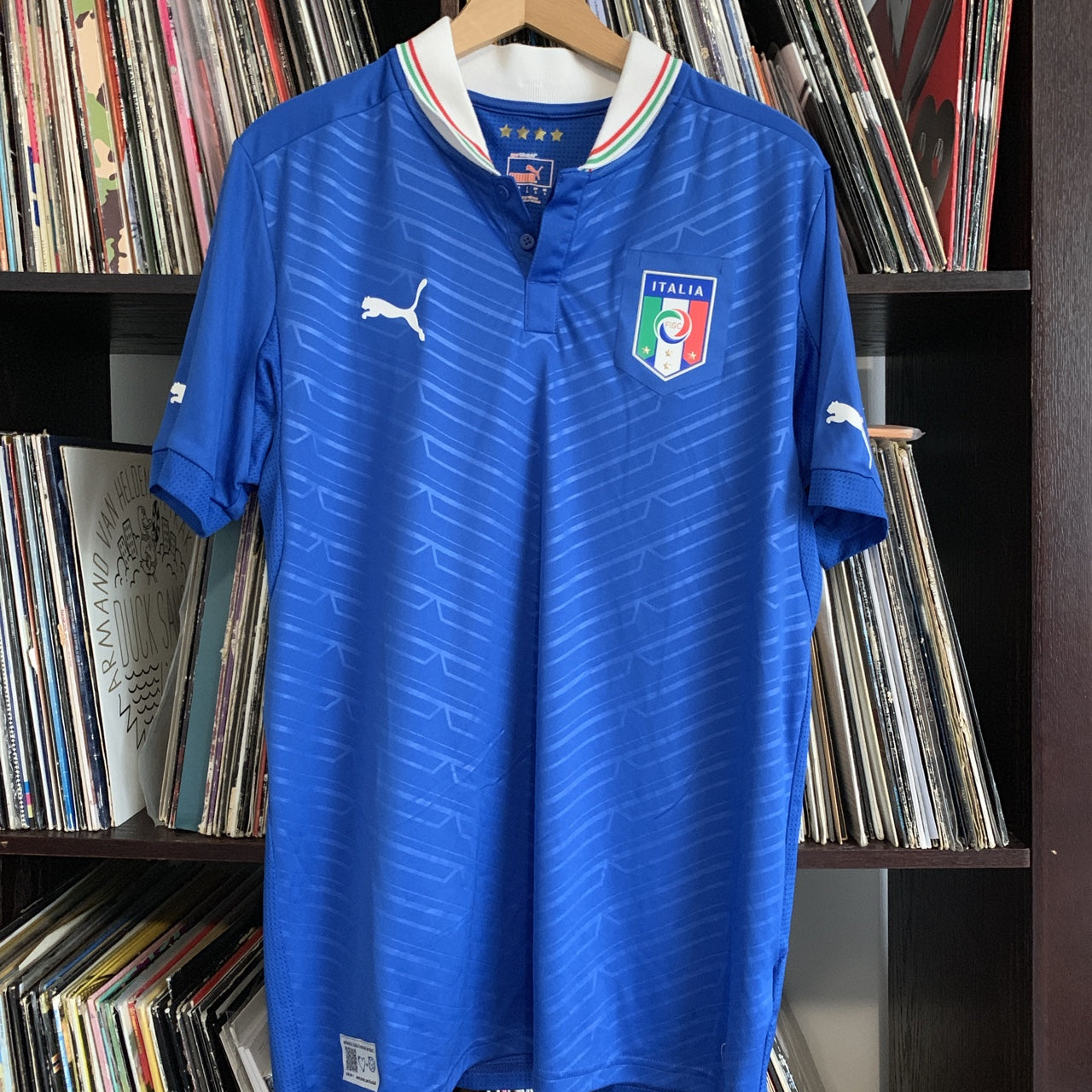 Vintage Italian National Team Puma Football Shirt Size Large – Classic wax  records