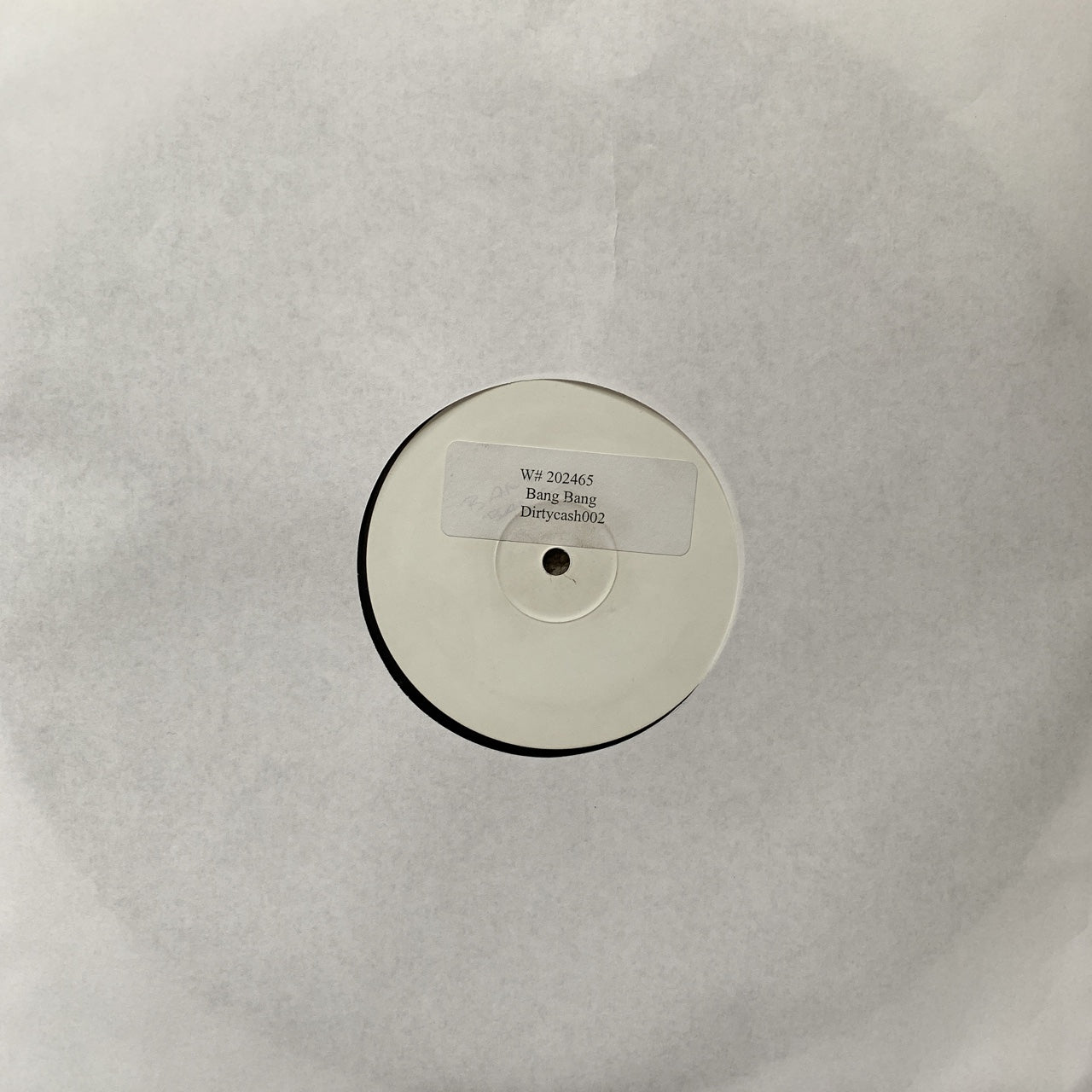 Jungle white Label Promo, Dark Jungle mix of Nancy Sinatra’s “Bang Bang”