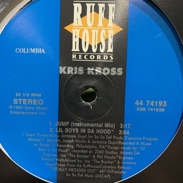 KRIS KROSS "Jump Jump"/ "Lil Boys in Da Hood"