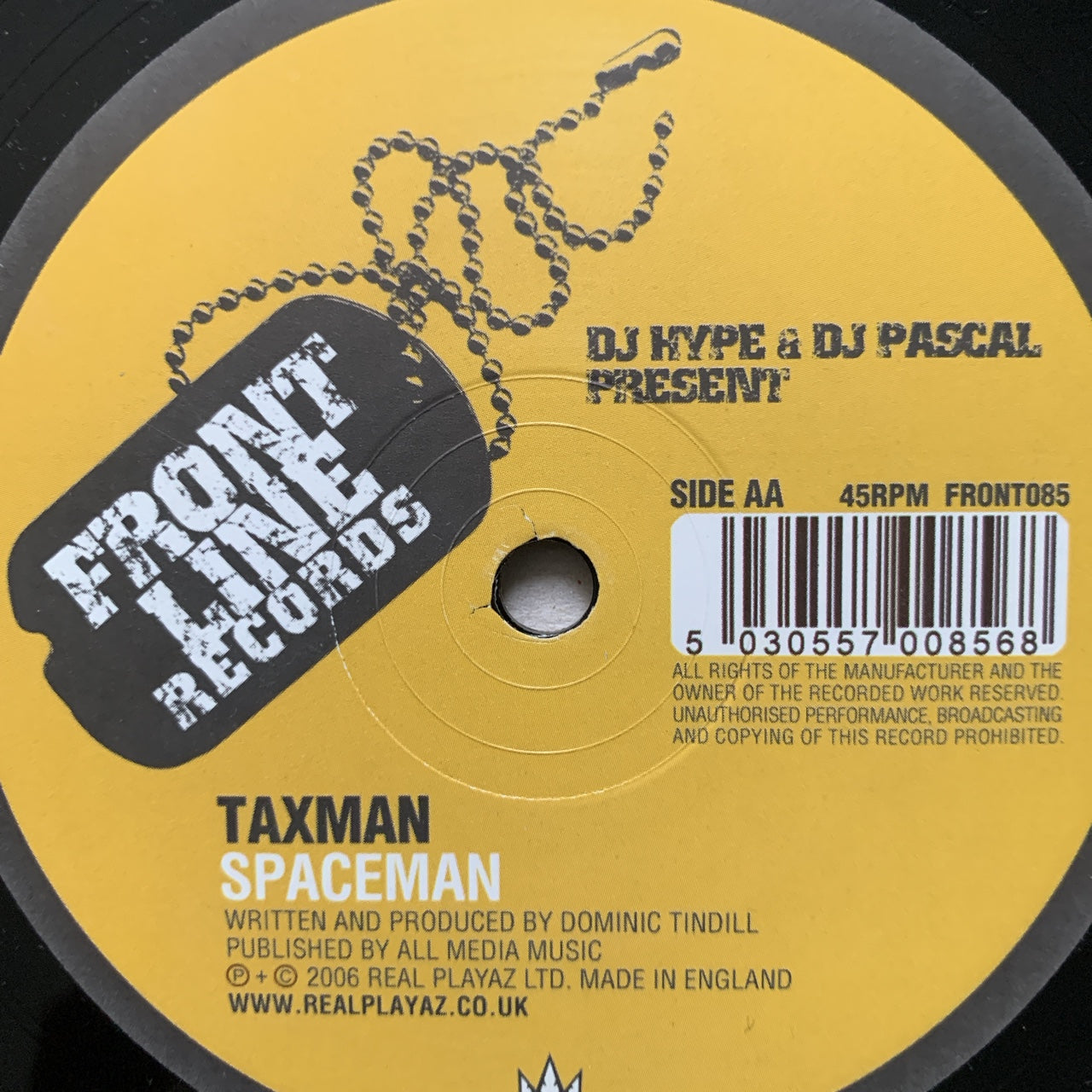 Dj Hype & Pascal presents Taxman “Embalmer” / “Spaceman”