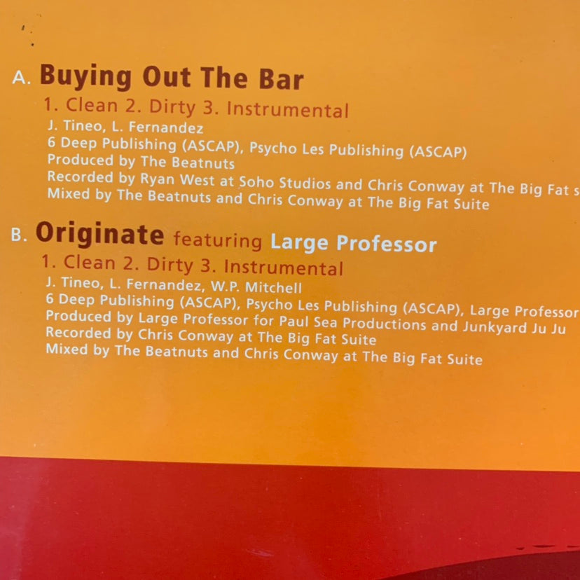 The Beatnuts “Buying Out The Bar”