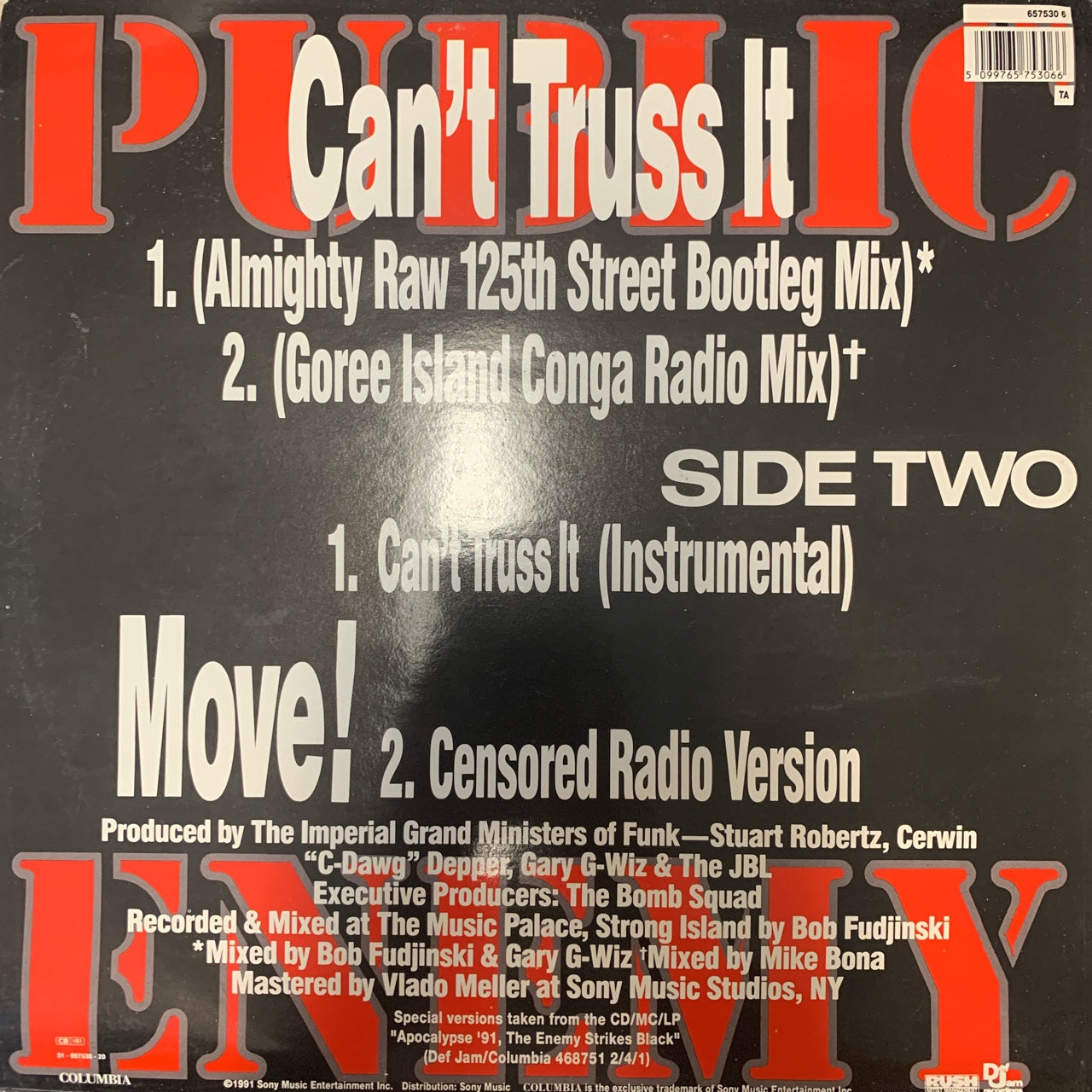 Public Enemy “Can’t Truss It”
