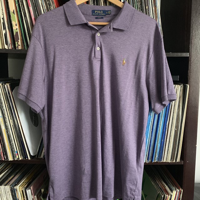 Ralph Lauren Purple Classic Polo Shirt