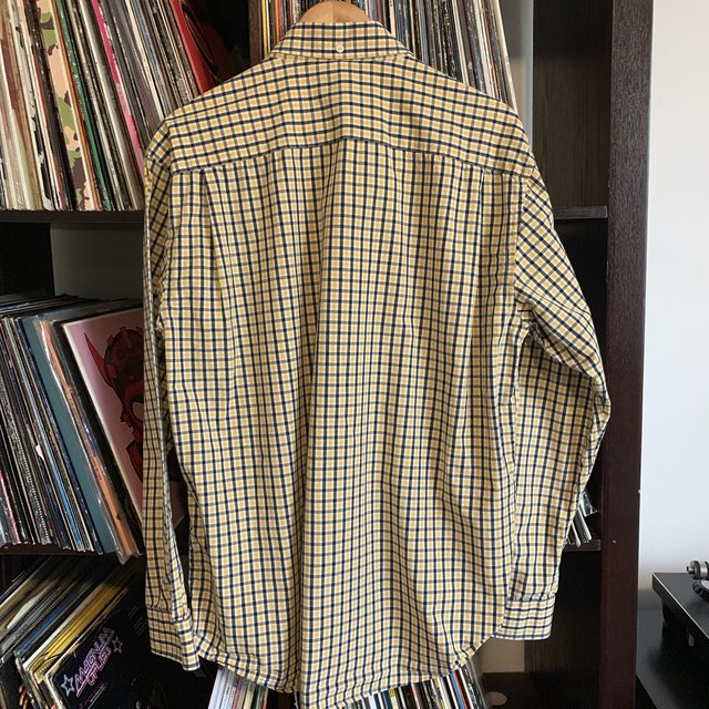 Paul Smith Yellow Blue Gingham Check Shirt