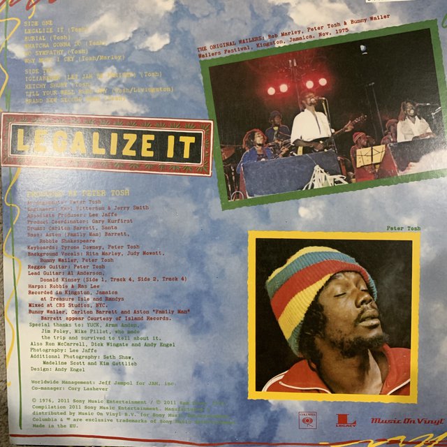 Peter Tosh ‘Legalize It”