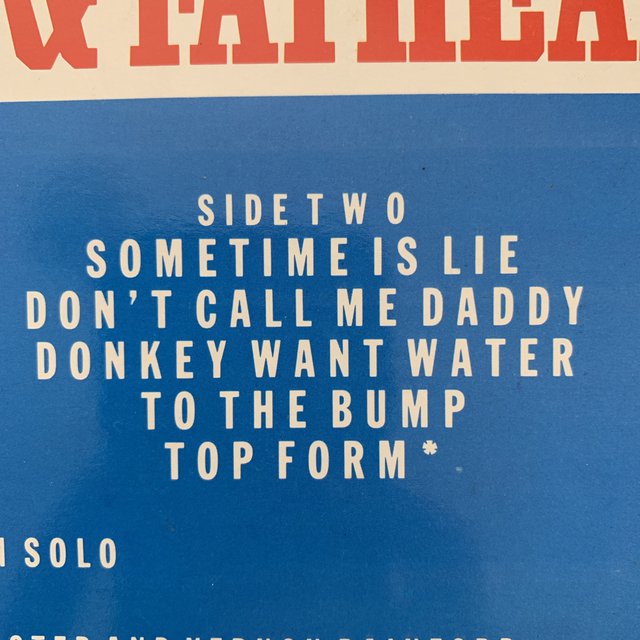 Yellowman & Fathead ‘Divorced’