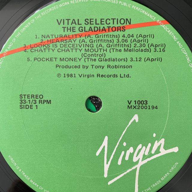 The Gladiators ‘Vital Selection’