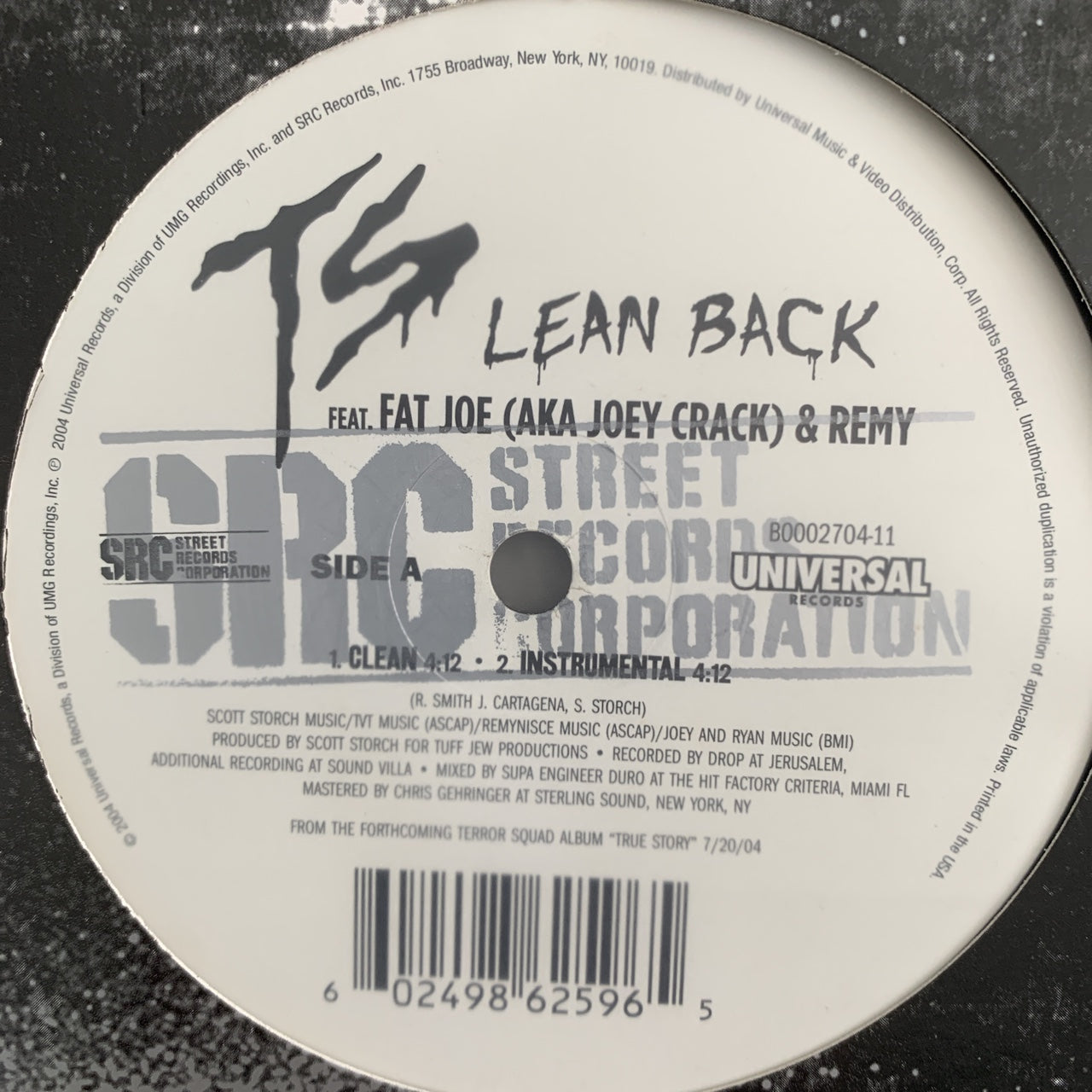 TS “Lean Back” Feat Fat Joe & Remy