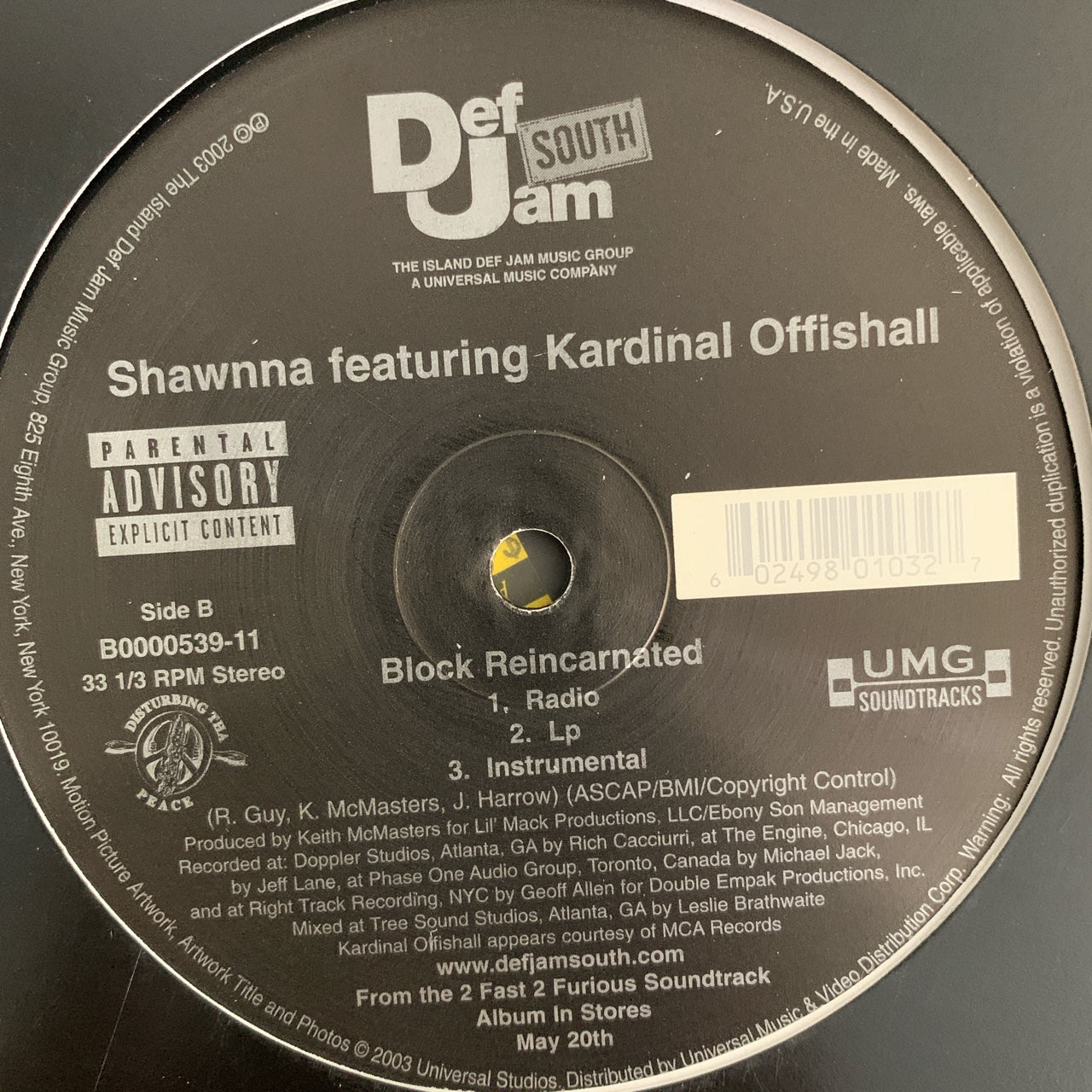 Ludacris “Act a Fool” / “Bock Reincarnated” Feat Kardinal Offishall