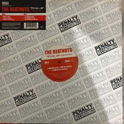 The Beatnuts “Find Us” Ft Akon 6 Version 12inch vinyl record