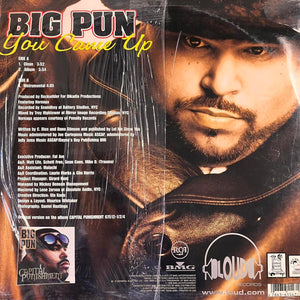 Big Pun “You Came Up” 3 Version 12inch Vinyl