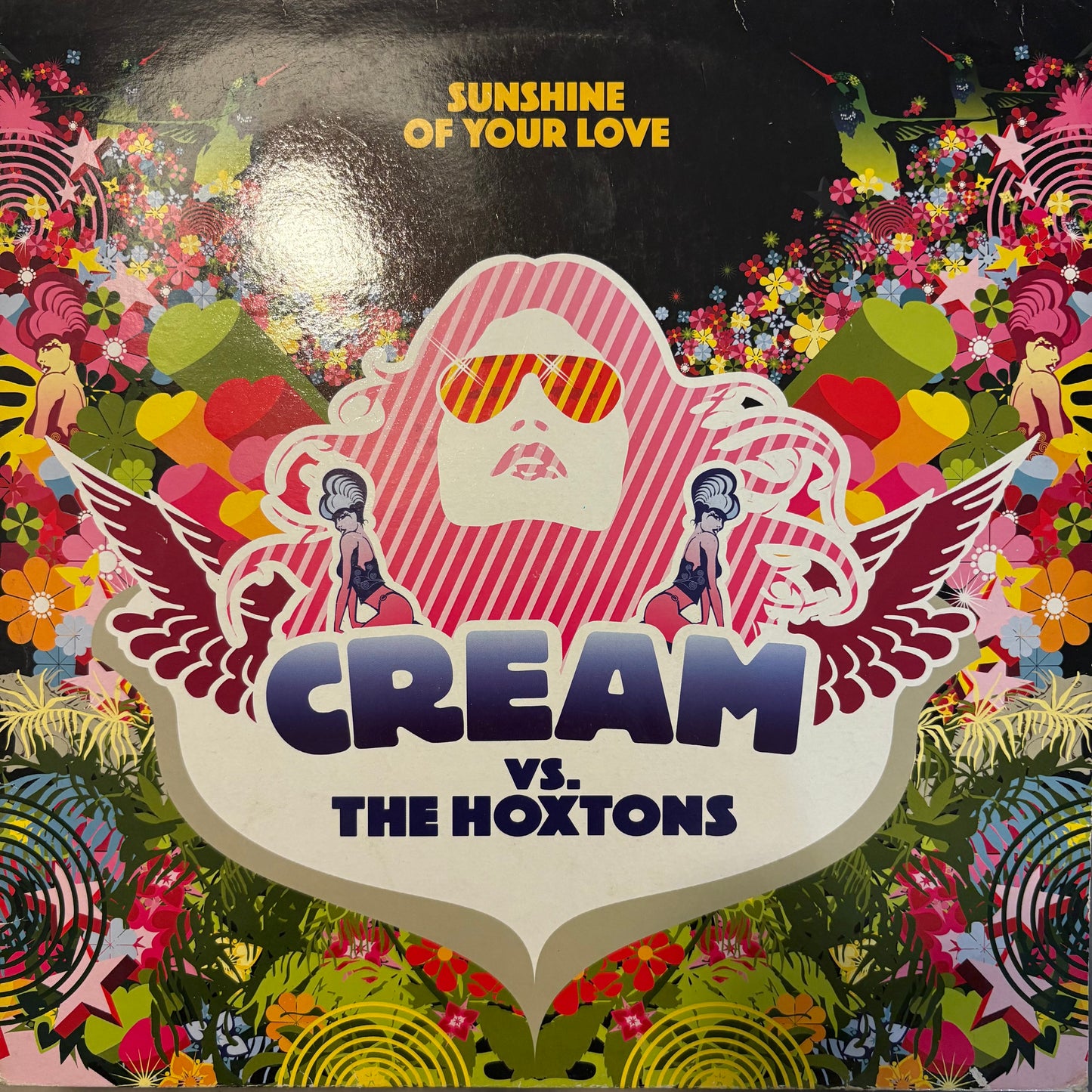 Cream Vs The Hoxtons “Sunshine Of Your Love” 3 Version 12inch Vinyl Record