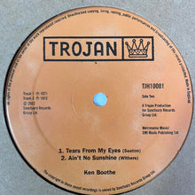 Load image into Gallery viewer, Ken Boothe “Can’t You See” / “Ain’t No Sunshine” 4 Track 10inch Dub Plate on Trojan Records