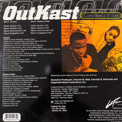 Outkast “ATliens” / “Wheelz Of Steel” 8 Version 12inch Vinyl Single