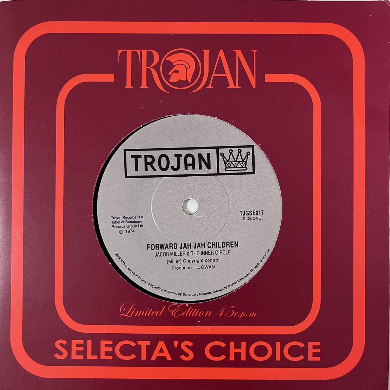 Jacob Miller & The Inner Circle “Forward Jah Children” / Augustus Pablo & King Tubby “The Big Rip Off” 2 Track 7inch Vinyl