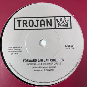 Jacob Miller & The Inner Circle “Forward Jah Children” / Augustus Pablo & King Tubby “The Big Rip Off” 2 Track 7inch Vinyl