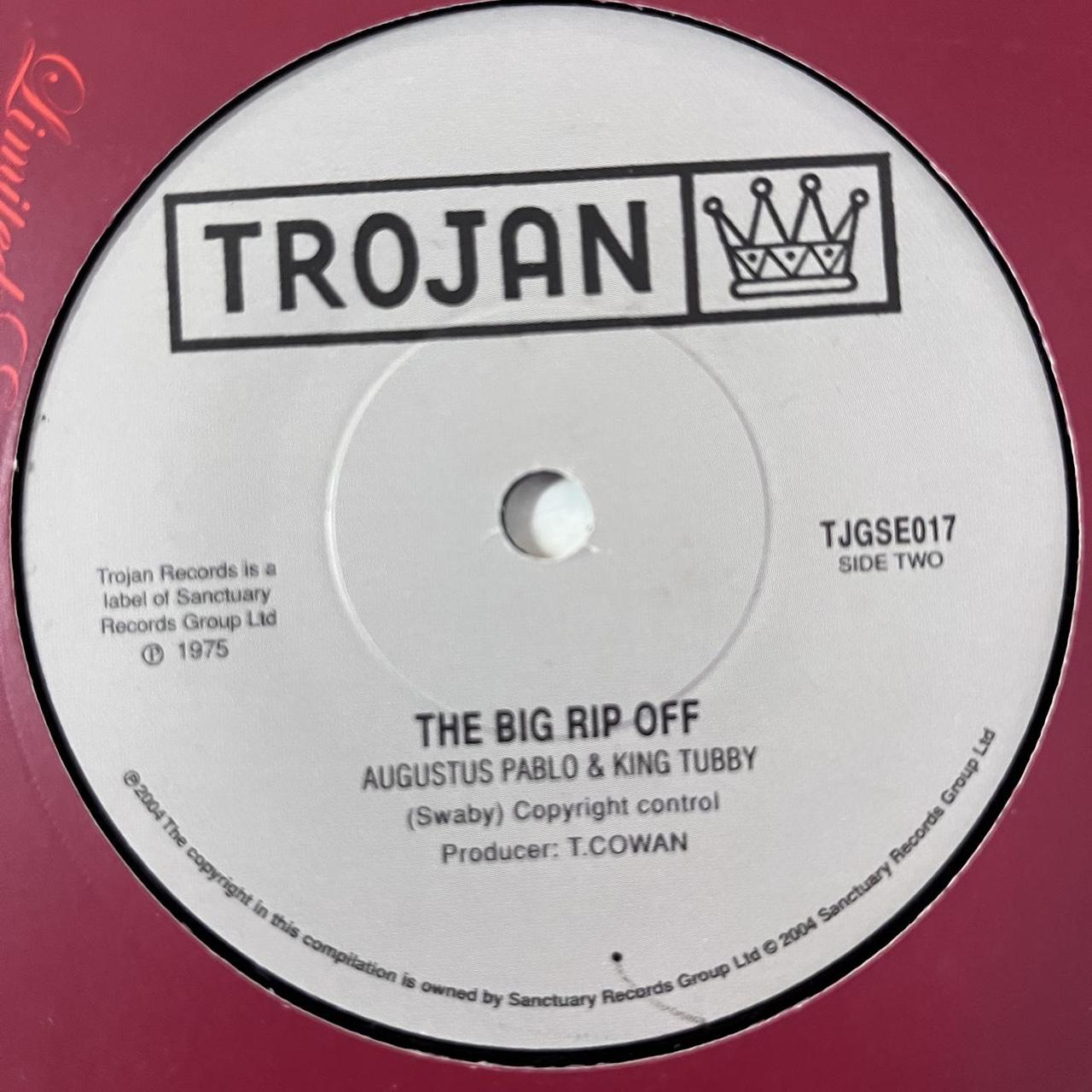 Jacob Miller & The Inner Circle “Forward Jah Children” / Augustus Pablo & King Tubby “The Big Rip Off” 2 Track 7inch Vinyl