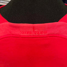 Load image into Gallery viewer, Stone Island Red 100% Cotton Fleece Sweater Size XL with Logo Badge