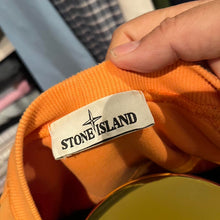 Load image into Gallery viewer, Stone Island Orange 100% Cotton Fleece Sweater Size XL