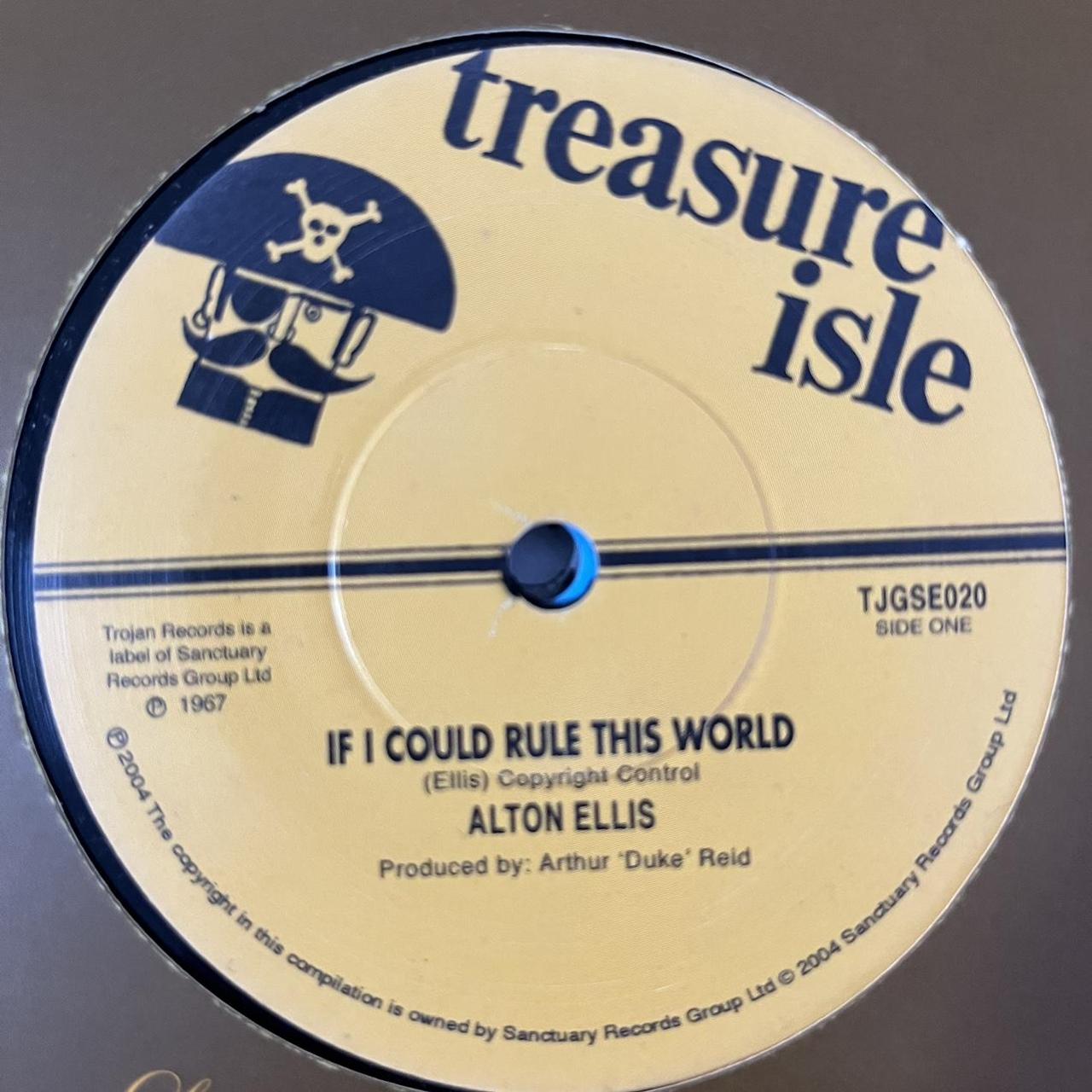 Alton Ellis “If I Could Rule The World” / “Why Did You Leave Me To Cry” 2 Track 7inch vinyl