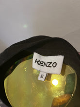 Load image into Gallery viewer, Kenzo 100% Cotton Black Logo Print Tee Size XL Regular Fit